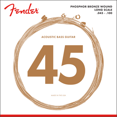 encordadura fender p/bajo electroacustico 4cdas. 8060, 0738060400